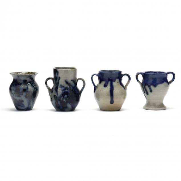 FOUR VINTAGE NORTH CAROLINA POTTERY