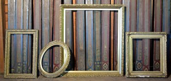 Four vintage/antique frames,