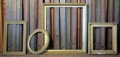 Four vintage/antique frames, i