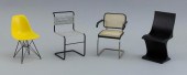 FOUR VITRA DESIGN MUSEUM MINIA