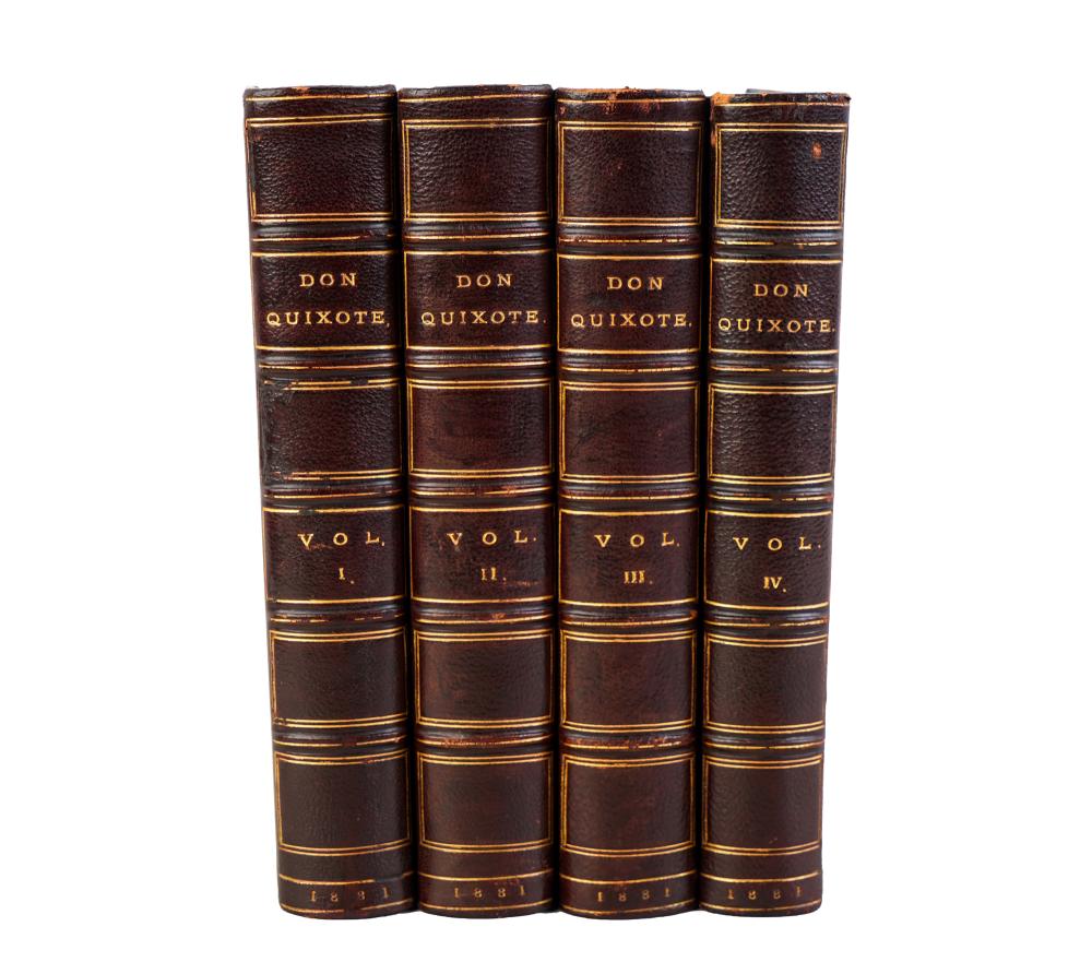 FOUR VOLUMES: "DON QUIXOTE OF LA