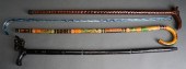 FOUR WALKING STICKS/CANESFour