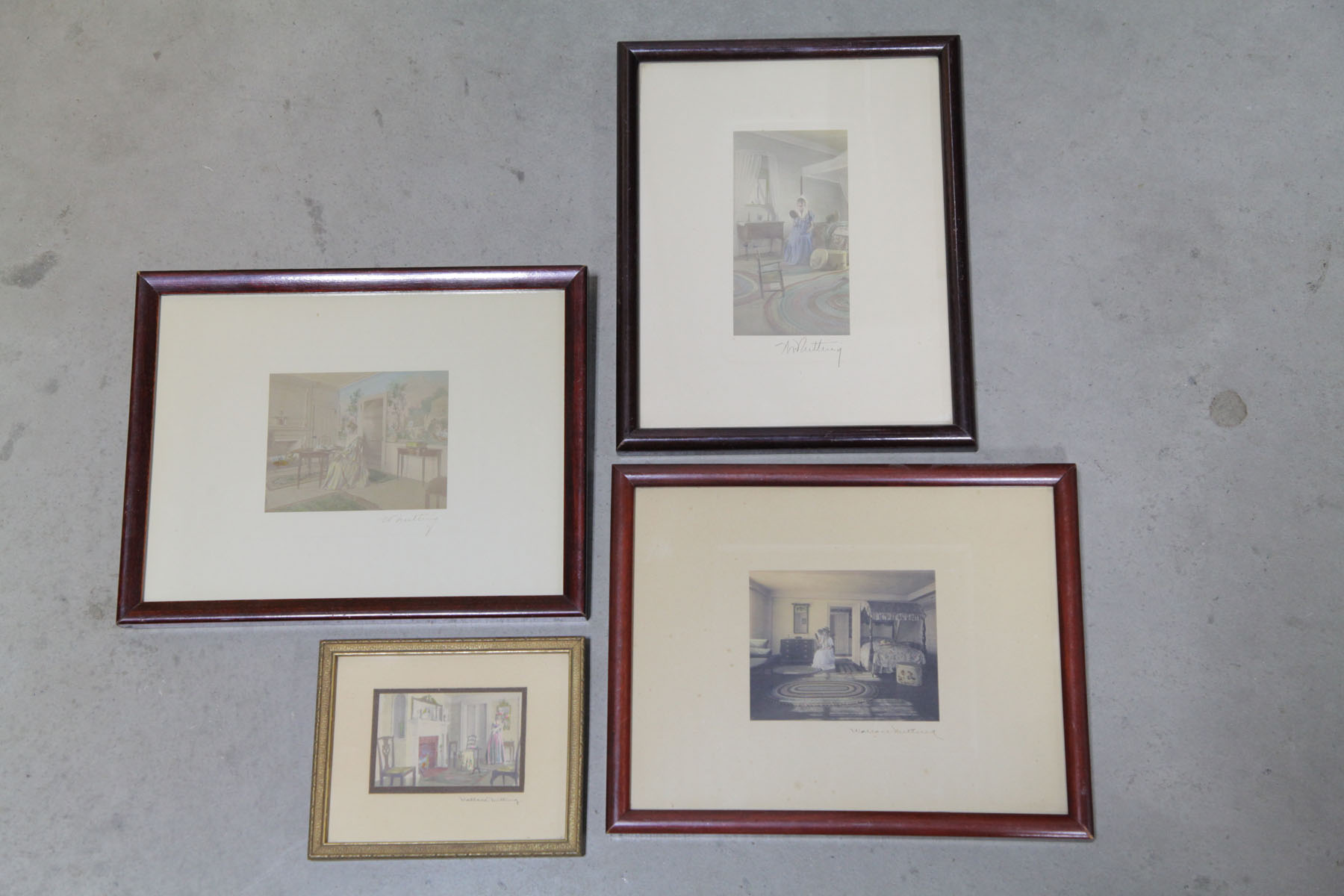 FOUR WALLACE NUTTING PRINTS. 