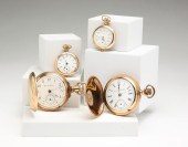 FOUR WATCHES. Late 19th, early
