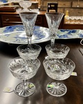 FOUR WATERFORD IRISH CRYSTAL '