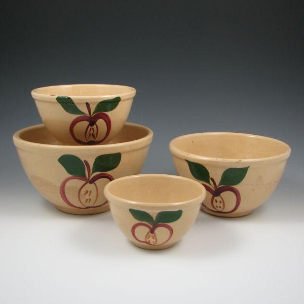 Four Watt Open Apple bowls