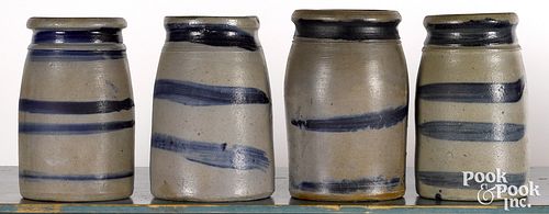 FOUR WESTERN PENNSYLVANIA STONEWARE