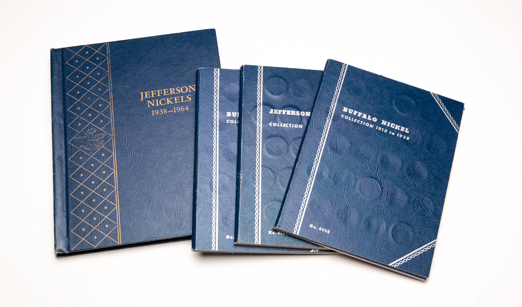 FOUR WHITMAN ALBUMS WITH NICKEL