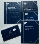 FOUR WHITMAN FOLDERS & 1987 CO