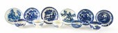 FOUR WORCESTER BLUE AND WHITE