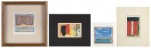FOUR WORKS ON PAPER 20TH/21ST