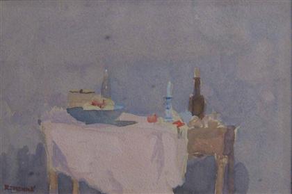 four works on paper  SEYMOUR