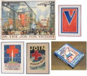 FOUR WORLD WAR I POSTERS AND B