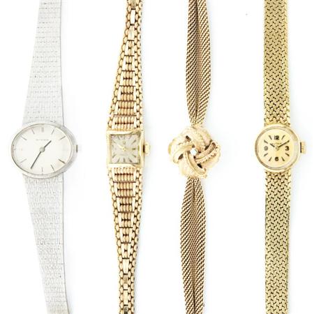 Four Wristwatches 	 