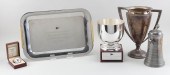 FOUR YACHTING TROPHIES AND A S