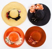 FOUR YVONNE LAFLEUR HATS One o