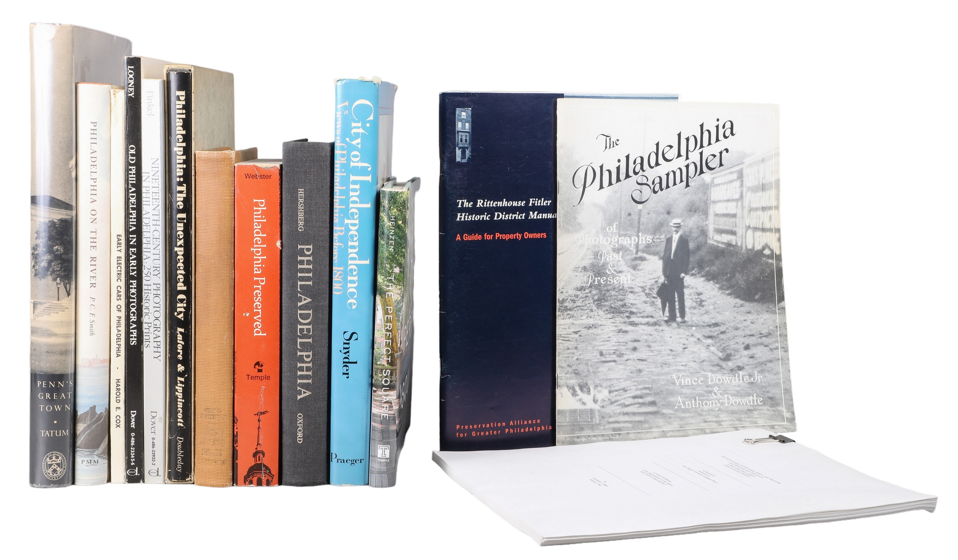 Fourteen books and pamphlets from