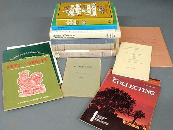 Fourteen books and periodicals on