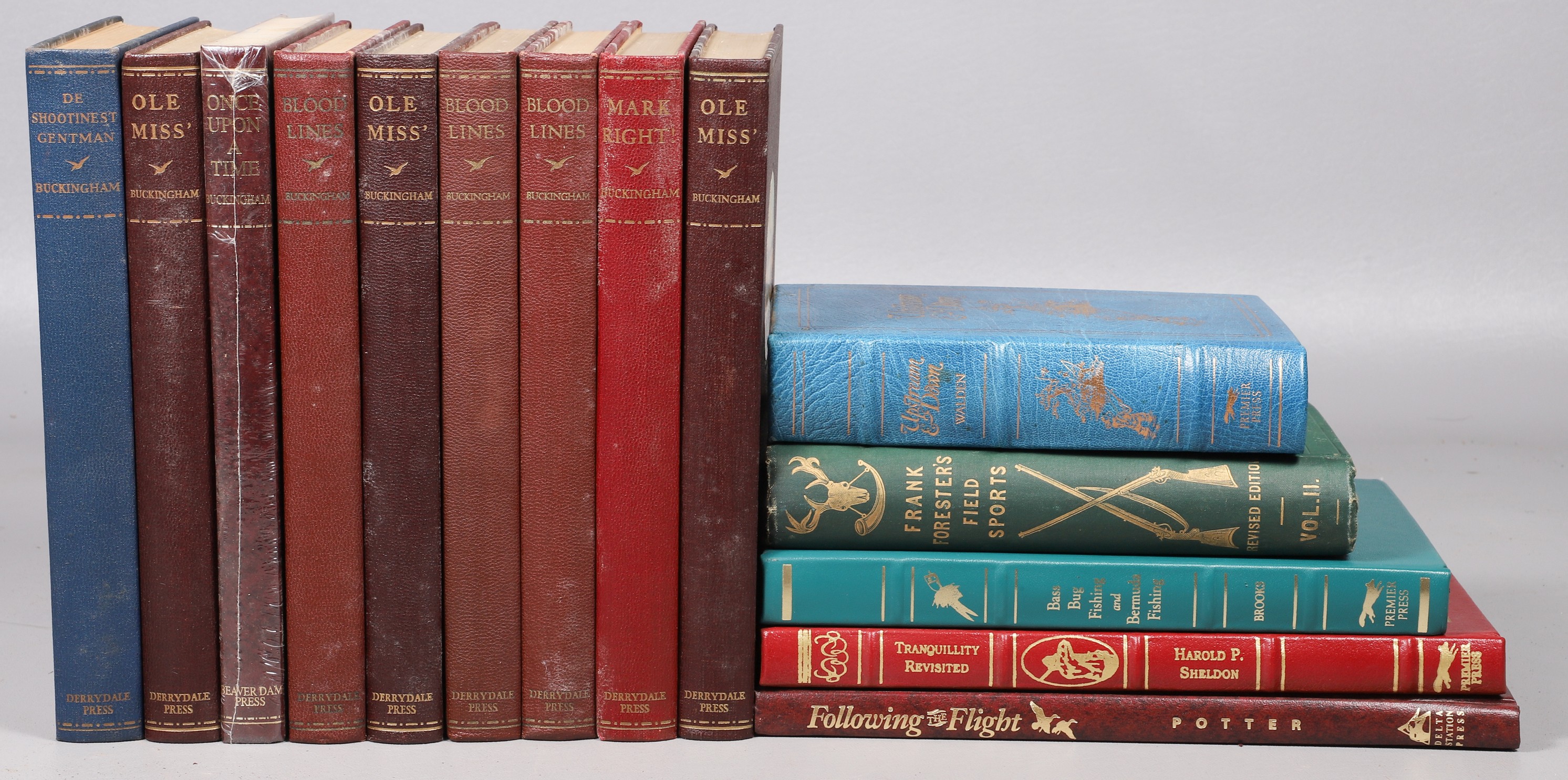 Fourteen books from the 19th and