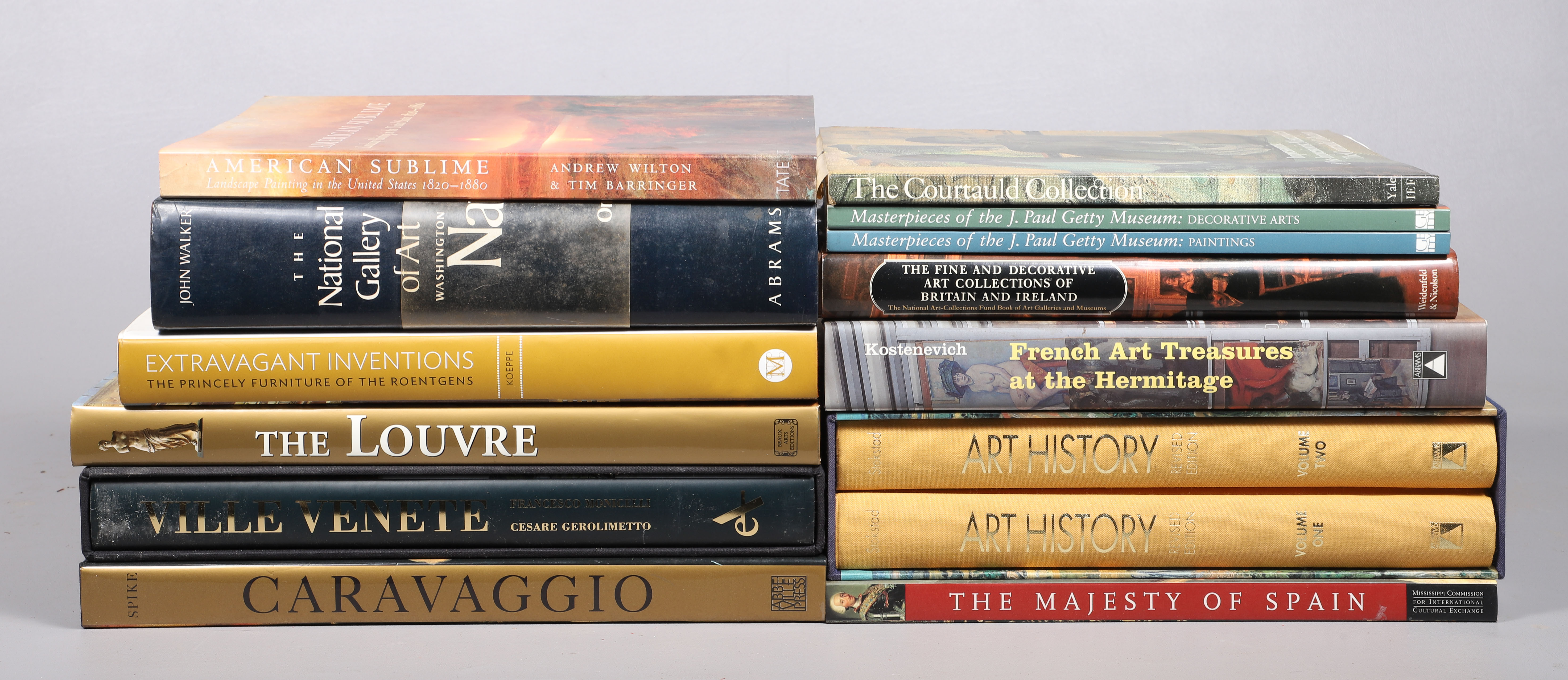 Fourteen books on art, art