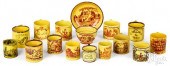 FOURTEEN CANARY YELLOW CHILDRE