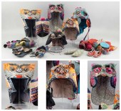 FOURTEEN CHINESE SILK EMBROIDE
