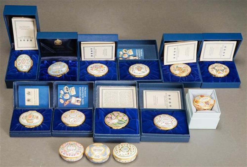 FOURTEEN HALCYON DAYS ENAMEL