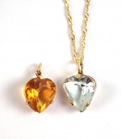 FOURTEEN KARAT GOLD CHAIN AND