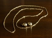 FOURTEEN KARAT GOLD CHAIN NECK