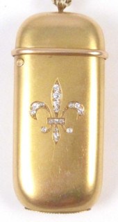 FOURTEEN KARAT GOLD PENDANT MA
