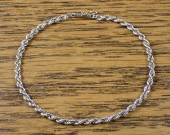 FOURTEEN KARAT GOLD ROPE CHAIN