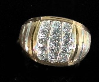 Fourteen-Karat Two-Color Gold and