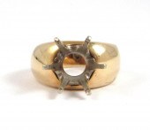 FOURTEEN KARAT TWO-TONE GOLD R