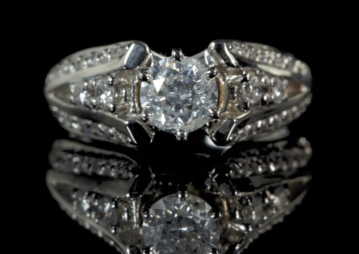 Fourteen-Karat White Gold and
