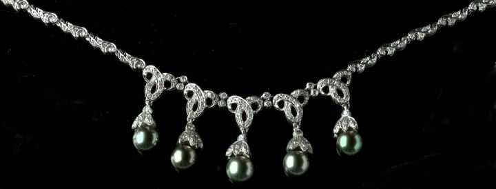Fourteen-Karat White Gold,