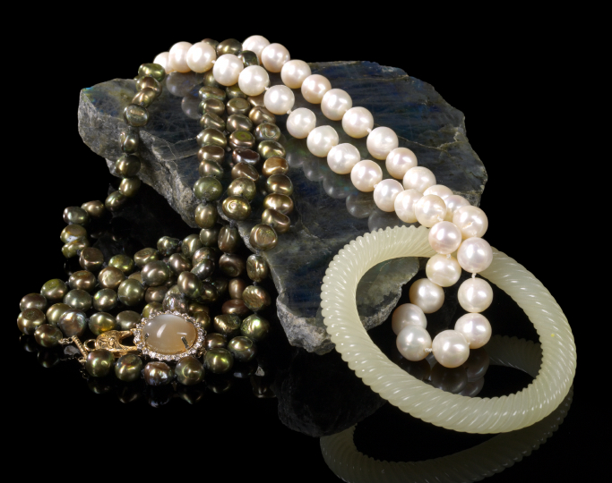 Fourteen-Karat Yellow Gold, Green