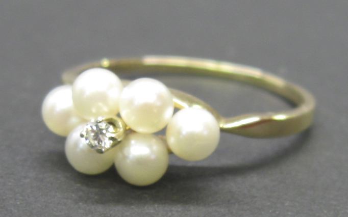 Fourteen-Karat Yellow Gold, Pearl