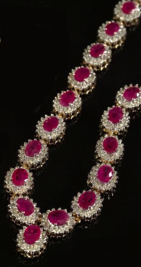 Fourteen-Karat Yellow Gold, Ruby