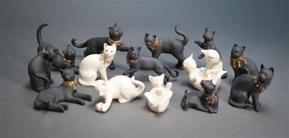 FOURTEEN LENOX EMBELLISHED CAT