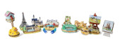 FOURTEEN LIMOGES BOXES, INCLUD