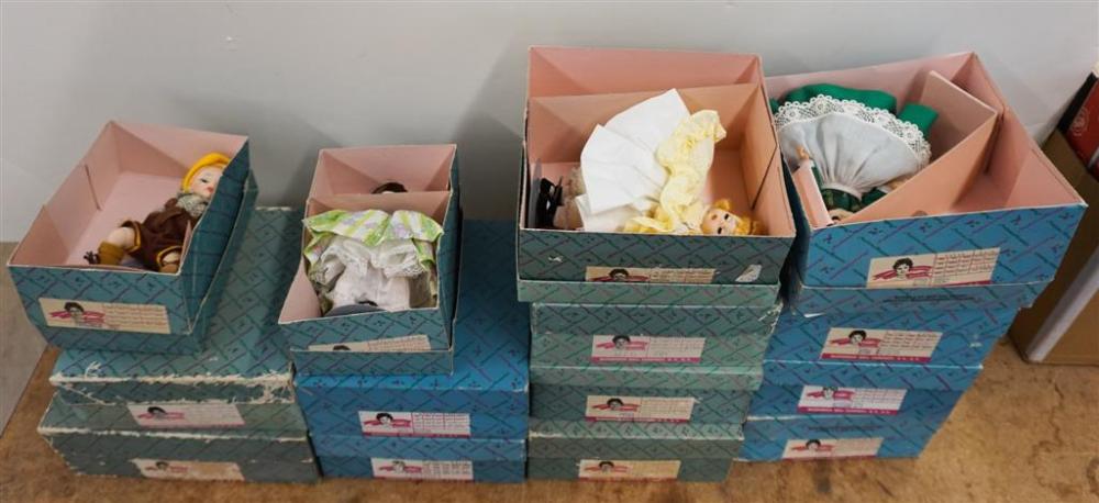 FOURTEEN MADAME ALEXANDER DOLLS