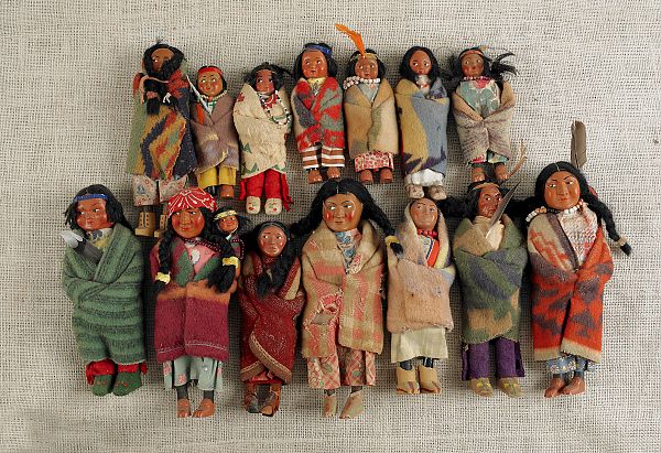Fourteen Native American Skookum