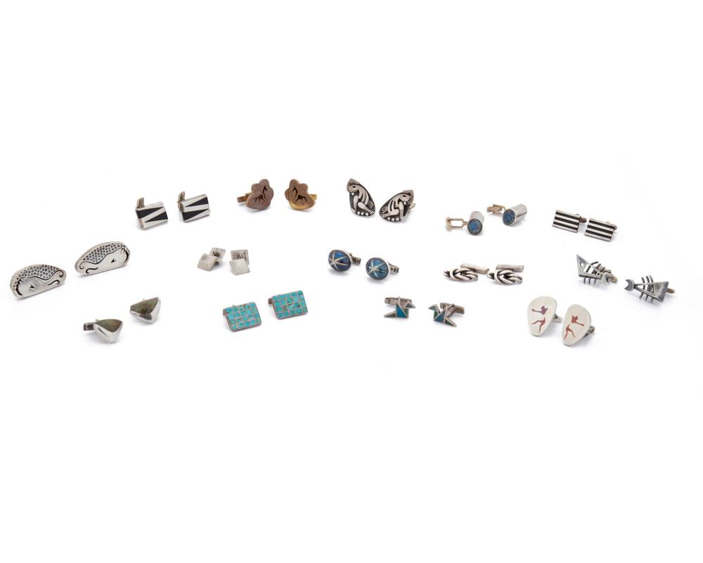 FOURTEEN PAIRS OF MEXICAN
