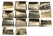 FOURTEEN PHOTOGRAPHIC NEGATIVE