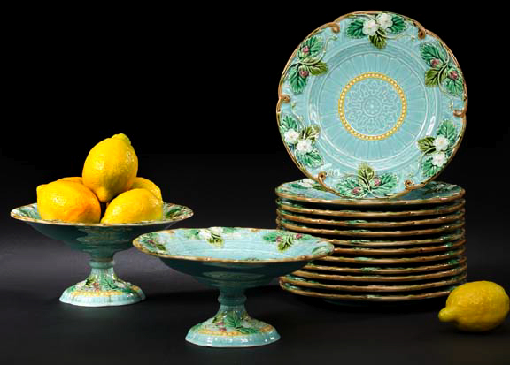 Fourteen-Piece Sarreguemines