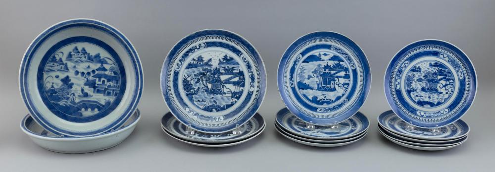 FOURTEEN PIECES OF CHINESE EXPORT
