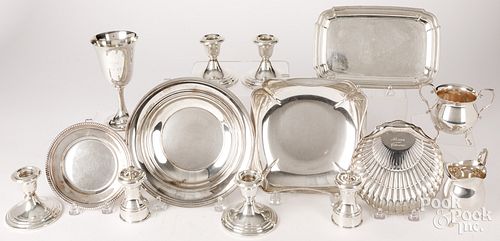 FOURTEEN PIECES OF STERLING