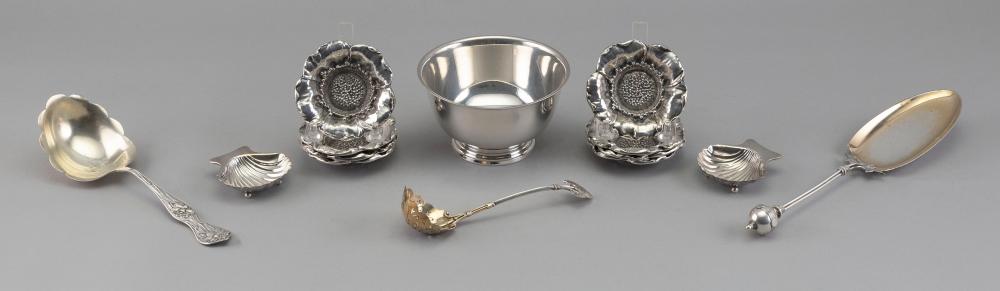 FOURTEEN PIECES OF STERLING