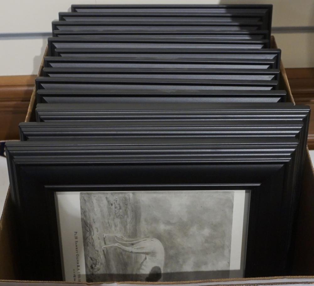 FOURTEEN PRINTS OF HUNTING SCENES