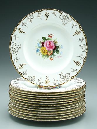 Fourteen Royal Crown Derby